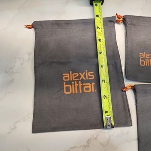 Alexis Bittar jewerly bags (bundle of 5)